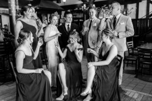 wedding in a bar photos